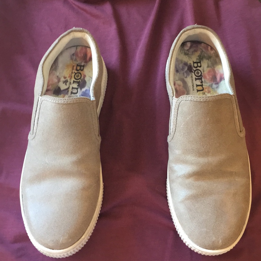 Born Richie slip on sneakers. Size 10.